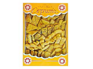 Cepumu izlase Mix, sāļie, 600g,