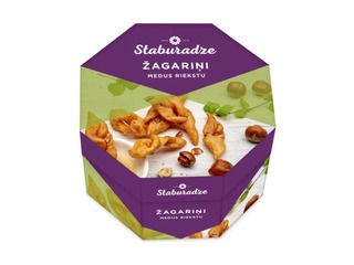 Riekstu medus žagariņi Staburadze, 400 g
