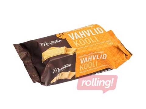 Vafeles  Marmiton Kooli ar vaniļas krēma pildījumu, 110g