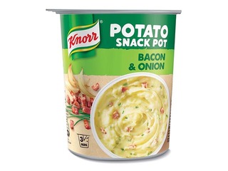 Knorr kartupeļu biezenis ar bekonu un sīpoliem, 51g