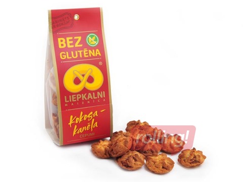 Cepumi ''Liepkalni'' bezglutēna ar kokosu-kanēli, 120g