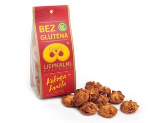Cepumi ''Liepkalni'' bezglutēna ar kokosu-kanēli, 120g