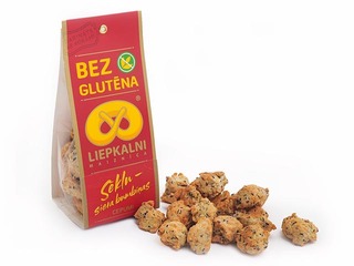 Cepumi ''Liepkalni'' bezglutēna sēklu-siera bumbiņas, 120g