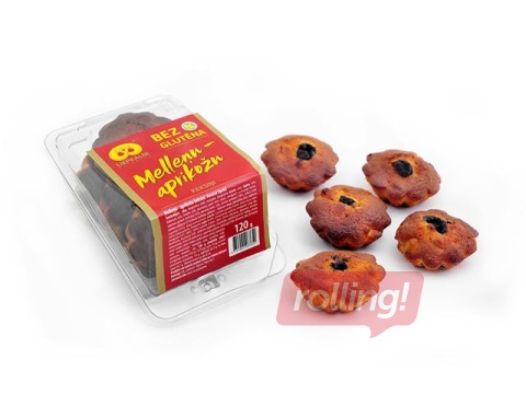 Keksiņi bezglutēna melleņu-aprikožu Liepkalni, 120g