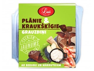 Grauzdiņi plānie un kraukšķīgie ar bekonu Lāči, 100g
