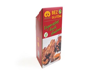 Cepumi Liepkalni Vegāniskās kārtainās standziņas ar kanēli, 100g