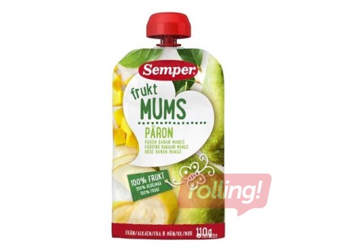 Biezenis ar bumbieriem, Semper Fruktmums, no 6 mēnešiem, 110g (Minimālais pasūtījums 6 gab.)