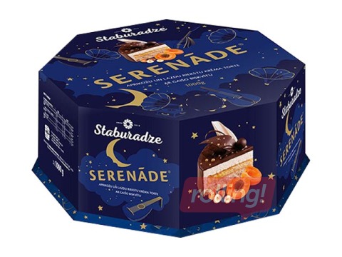 Torte Staburadze Serenāde, 700g