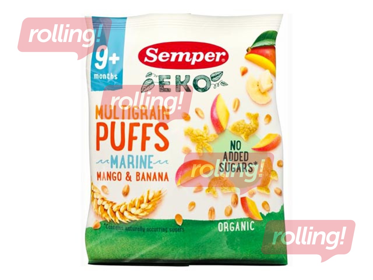 Pilngraudu uzkoda ar mango garšu, Semper Eko ,18g