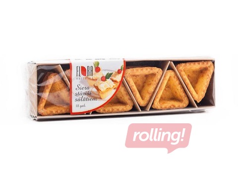 Groziņi Flora trijstūrīši ar sieru, 18 gab., 115 g