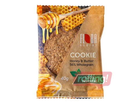 Cepumi Flora auzu ar medu, 20 x 40 g