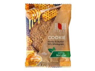 Cepumi Flora auzu ar medu, 20 x 40 g