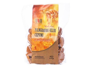 Cepumi Flora pilngraudu-kliju ar medu un kanēli, 450 g