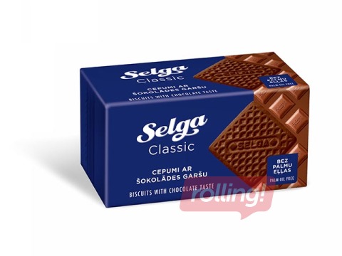 Cepumi ar šokolādes garšu Selga, 180 g