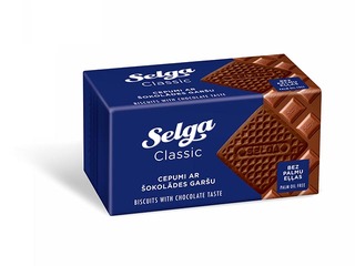 Cepumi ar šokolādes garšu Selga, 180 g