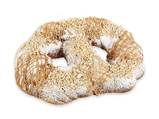 Kliņģeris Iļģuciema ar karameļu pildījumu, dekorēts ar drumstalām, 2kg