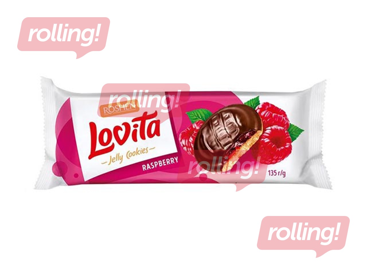 Cepumi Lovita ar aveņu želeju, Roshen, 135g