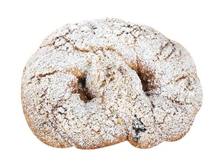 Kliņģeris Iļģuciema ar kanēļa ābolu pildījumu, dekorēts ar drumstalām, 1.5 kg