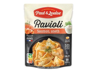 Ravioli ar lasi diļļu mērcē, Paul&Louise, 300g