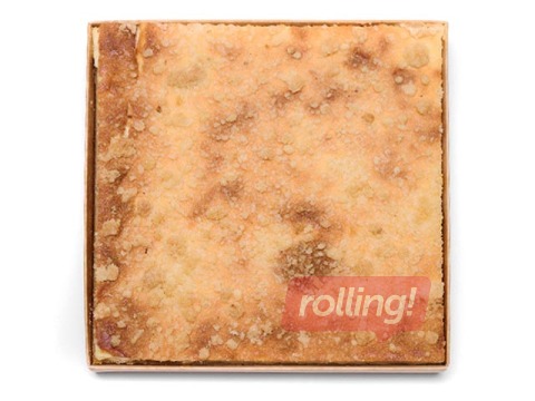 Biezpienmaizīte ar ābolu gabaliņiem kastītē, 1kg