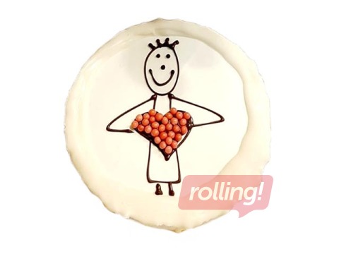 Krēmsiera Ķiršu torte, 800gr