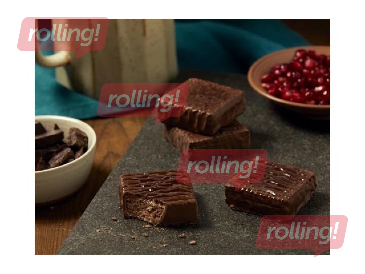 Bezglutēna vafeļu batoniņš Schär, Quadritos, 40g