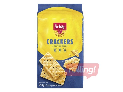 Bezglutēna krekeri Schär, Crackers, 210g 
