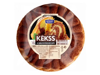 Kēkss ar vaniļas un šokolādes garšu, Latvijas maiznieks, 400g