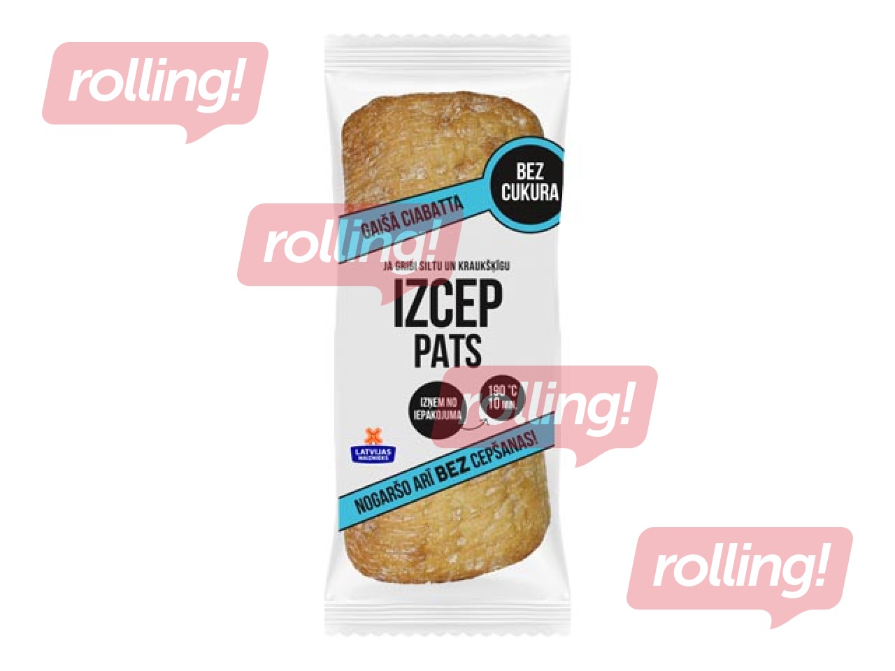 Ciabatta Gaišā, Latvijas maiznieks, 300g