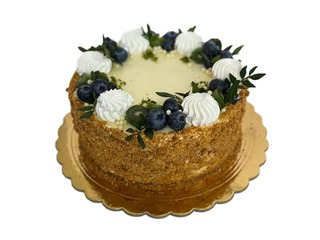 Pufīgā medus kūka, Kūkas gardas, 2kg