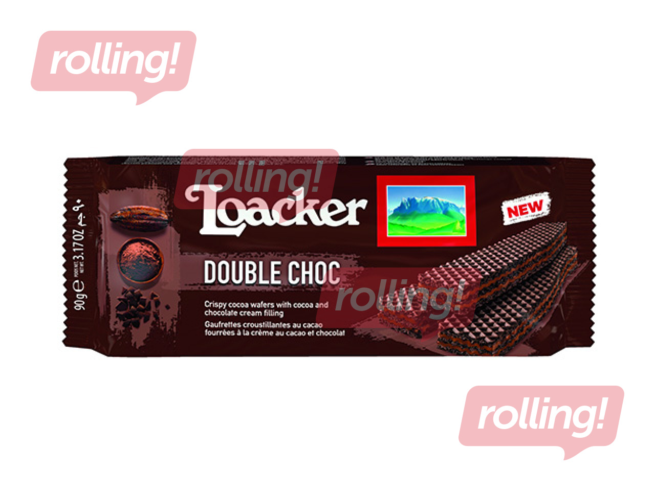Vafeles Loacker, Classic Double, 90g