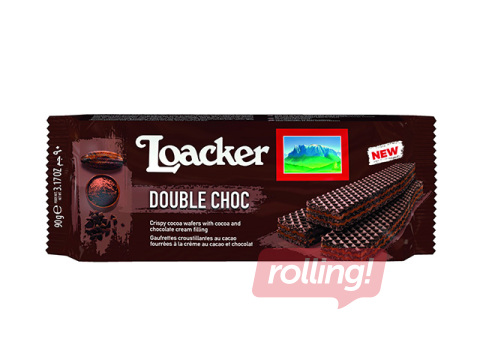 Vafeles Loacker, Classic Double, 90g
