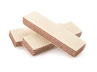 Vafeles ar kakao pīldijumu un ar karsēto piena garšu, Mercury, 300 gr