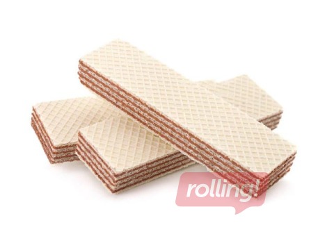 Vafeles ar kakao pīldijumu un ar karsēto piena garšu, Mercury, 300 gr