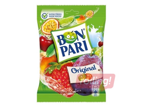 Karameles Bon Pari Original augļu , 90 g 