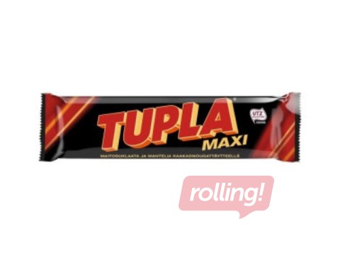 Šokolādes batoniņš Tupla, Maxi, ar mandelēm, 50g