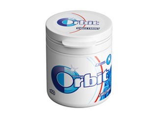 Košļājamā gumija Orbit Sweetmint bundžā, 60gab