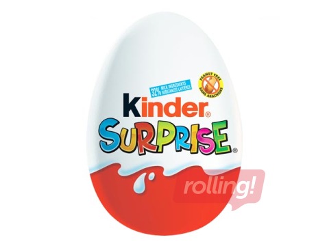 Šokolādes ola KINDER SURPRISE, 20g