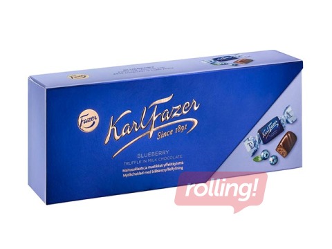 Šokolādes konfektes Karl Fazer, ar melleņu trifeļu pildījumu, 270g