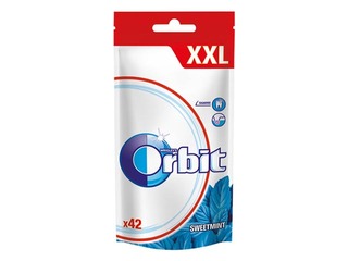Košļājamā gumija Orbit Sweet Mint Pouch 42 gab. 