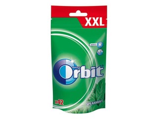 Košļājamā gumija Orbit Spearmint Pouch 42 gab. 