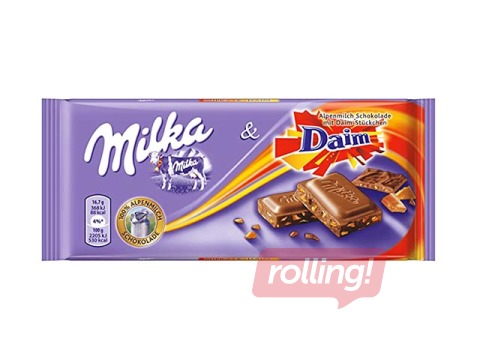 Šokolāde Milka Daim, 100g