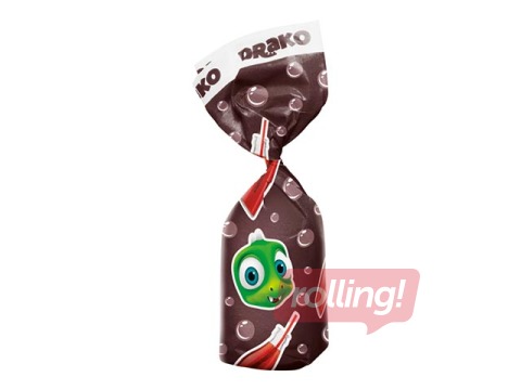 Laima īrisu konfektes Drako ar kolas garšu, 1kg