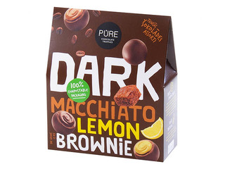 Tumšās šokolādes trifeles Pure Chocolate ar pildījumiem asorti, 202g