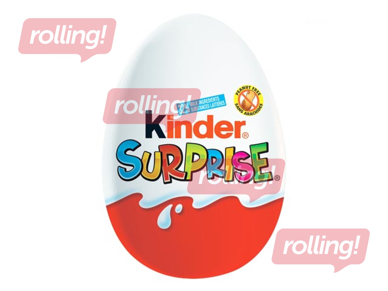 Šokolādes olas Kinder Surprise 20g x 72 gab.