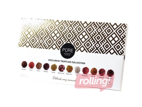 Pure Chocolate šokolādes trifeļu kolekcija Latvju Raksti 20, 160g