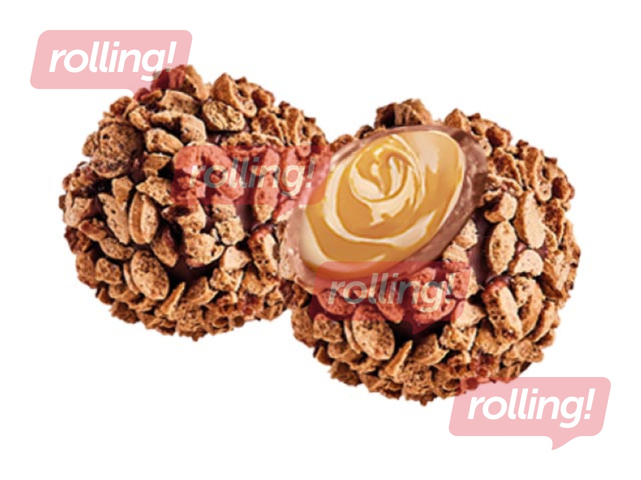 Piena šok. trifeles Pure Chocolate ar tiramisu krēma pild. un kafijas kraukšķa dekoru, 600 g