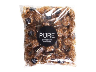 Piena šok. trifeles Pure Chocolate ar tiramisu krēma pild. un kafijas kraukšķa dekoru, 600 g