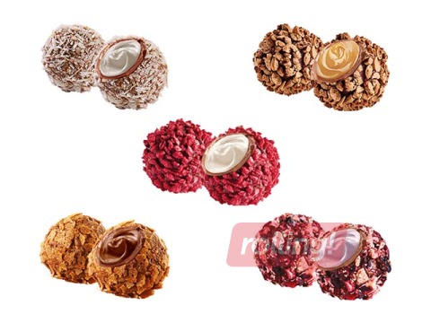 Piena šokolādes trifeles Pure Chocolate asorti, 600 g