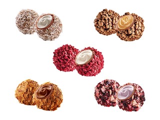 Piena šokolādes trifeles Pure Chocolate asorti, 600 g